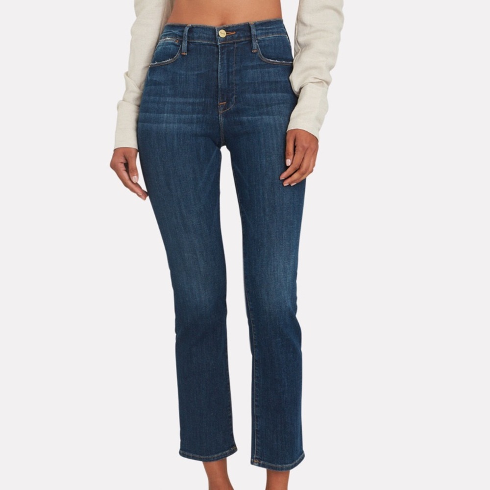 Frame Le High Straight in York NWT